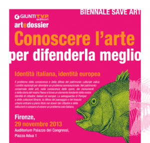 BIENNALE SAVE ART 2013